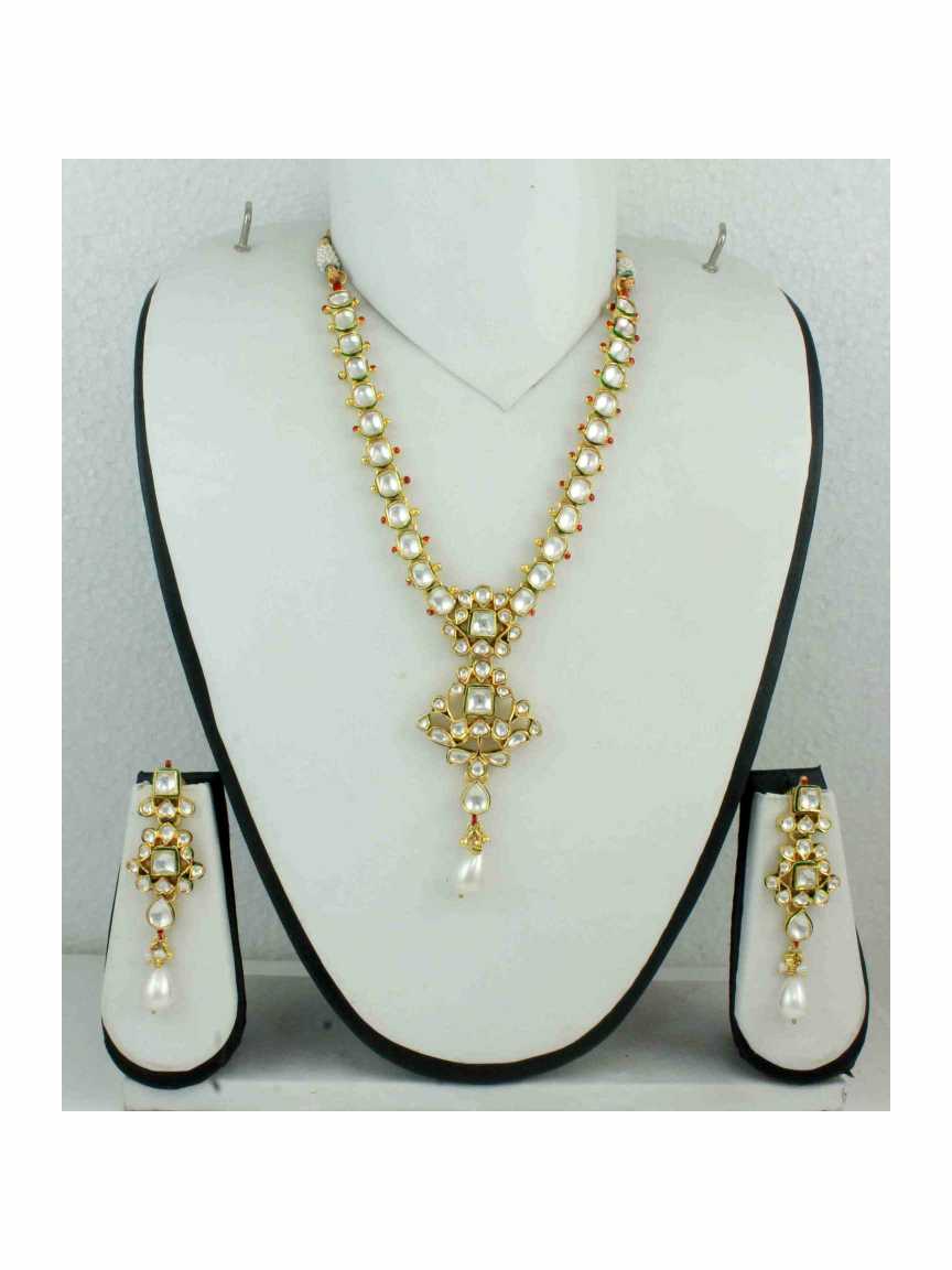 NECKLACE EARRING in JADAU KUNDAN Style | Design - 11002