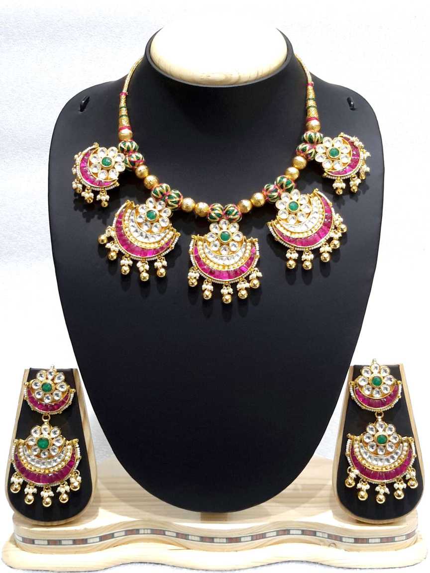 kundan-necklace_earring-NLKU14948RNHG
