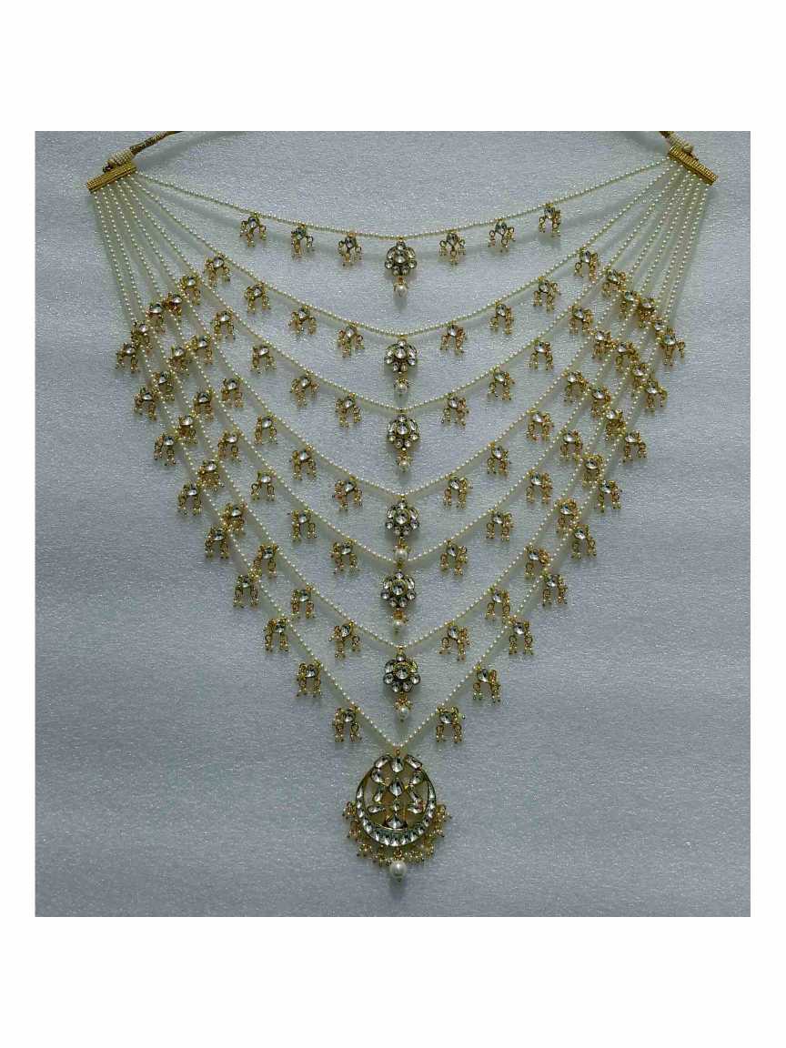 NECKLACE EARRING in JADAU KUNDAN Style | Design - 15177