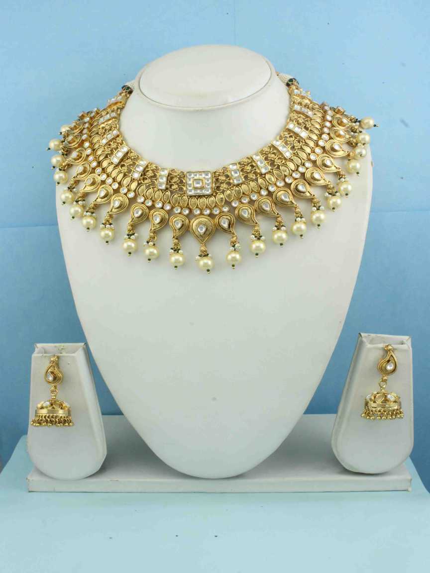 kundan-necklace_earring-NLKU16359CLHG