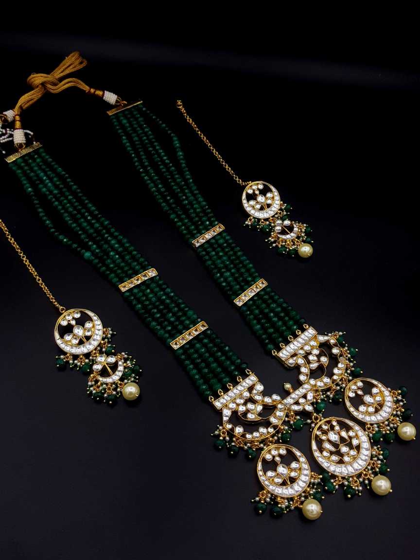 NECKLACE EARRING in JADAU KUNDAN Style | Design - 18664