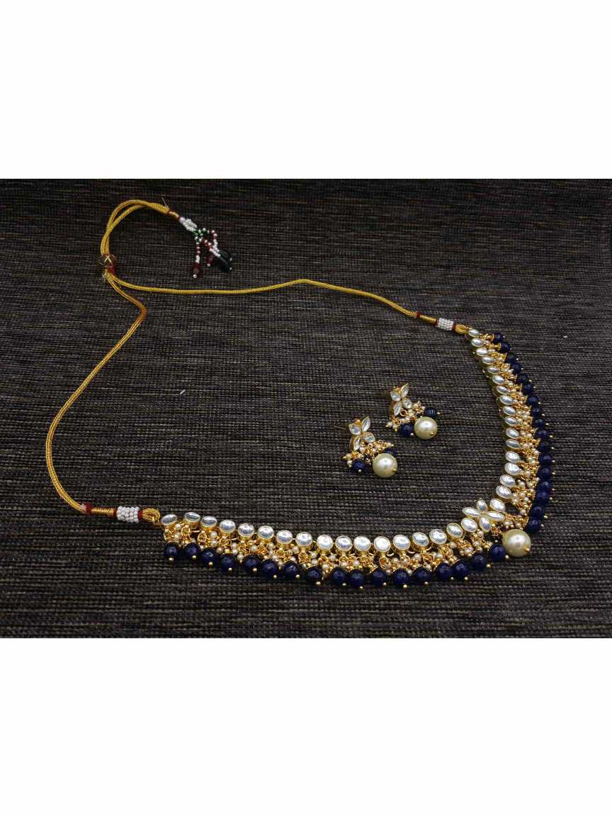 NECKLACE EARRING in JADAU KUNDAN Style | Design - 20151