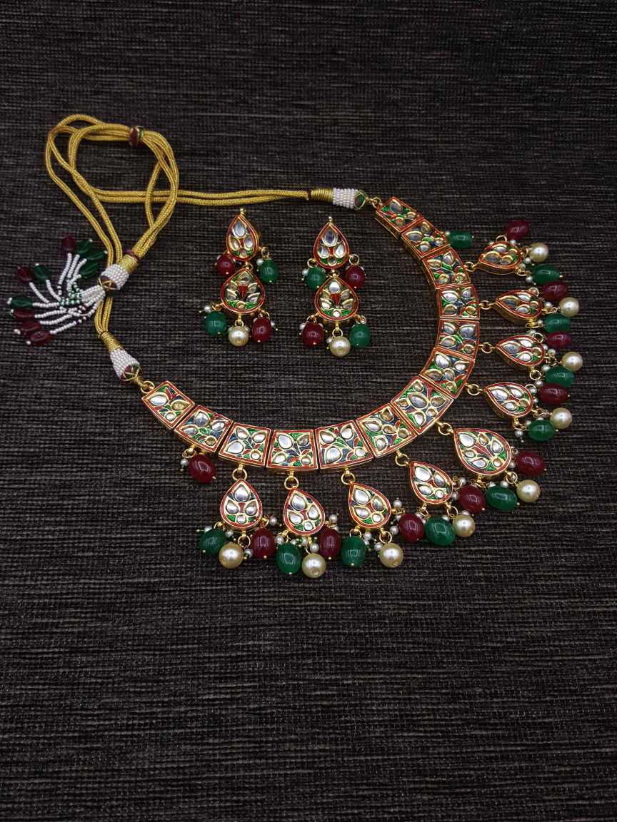 kundan-necklace_earring-NLKU20600REHG