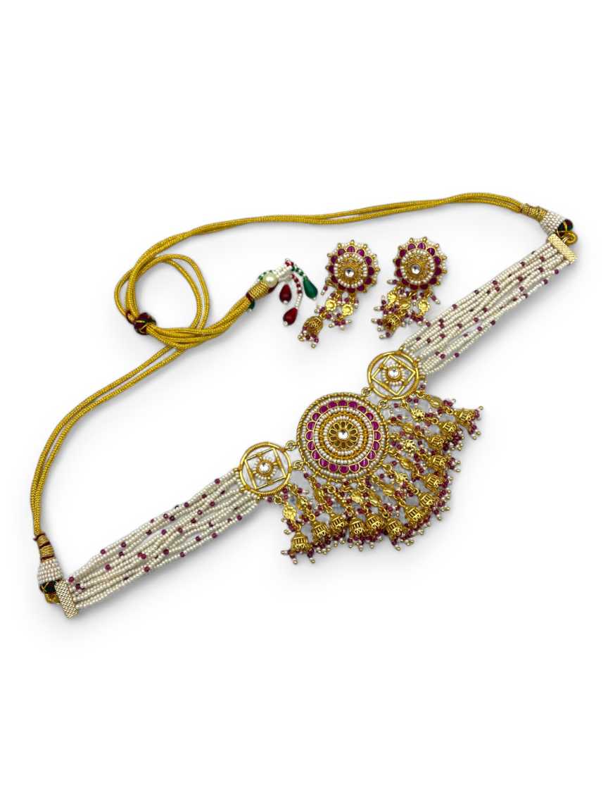 kundan-necklace_earring-NLKU23060RNHG