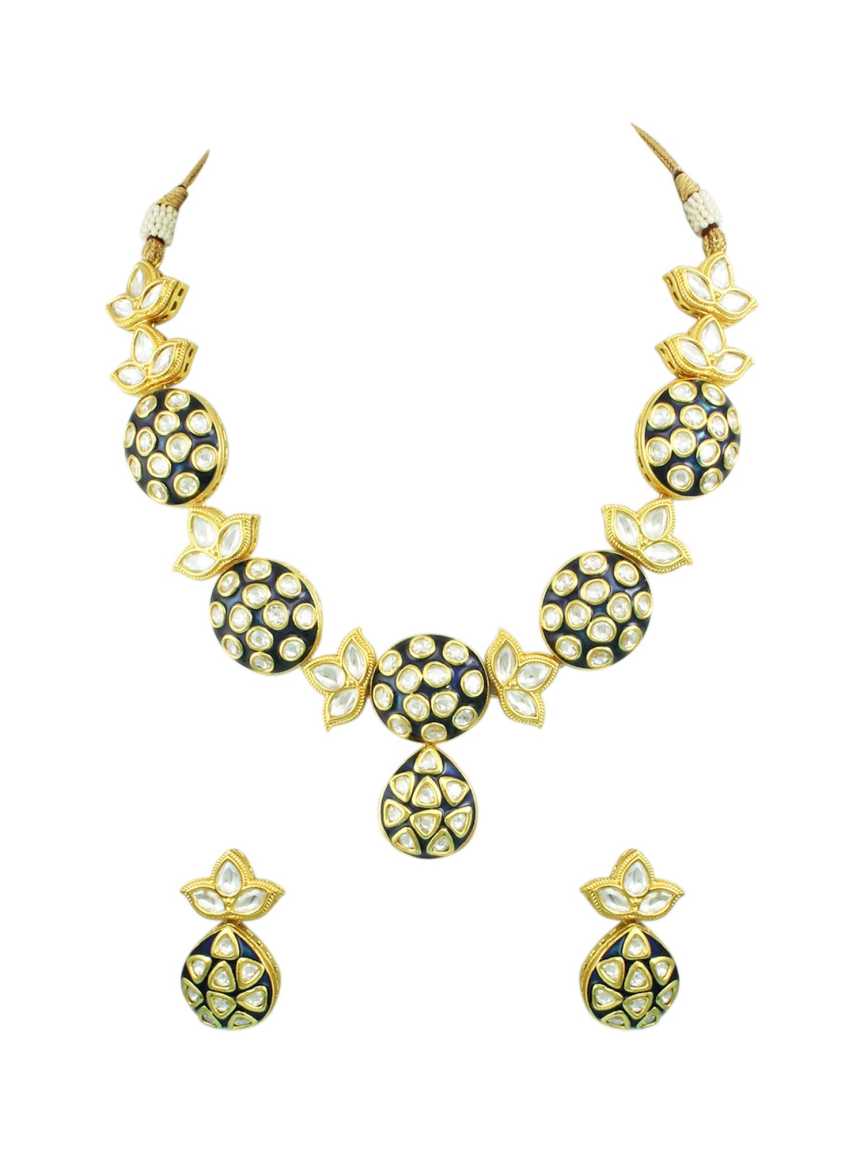 NECKLACE EARRING in MEENAKARI Style | Design - 16603