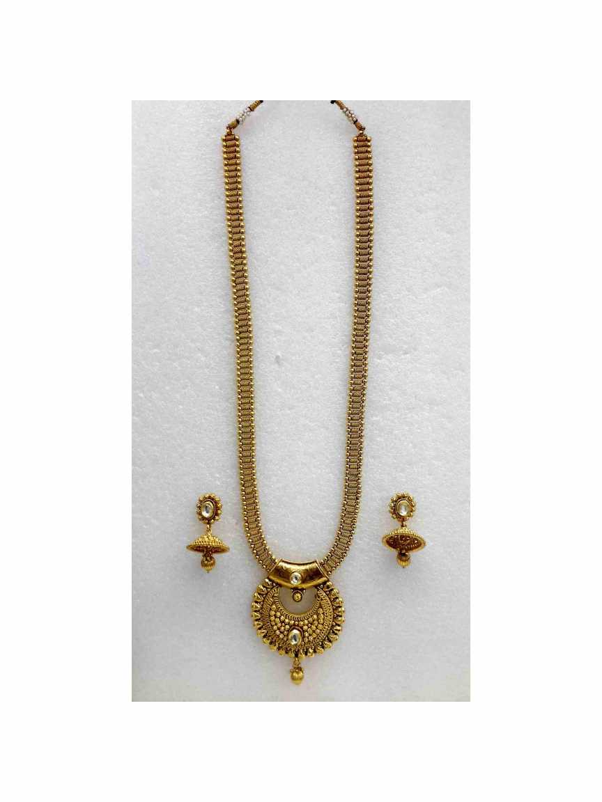 NECKLACE EARRING in GOLD Style | Design - 13609