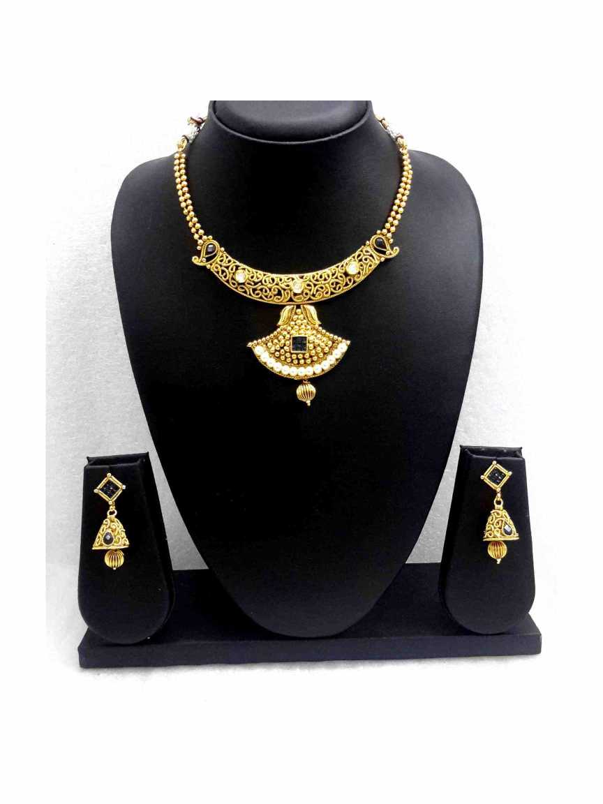 gold-necklace_earring-NLPG13610BLHG