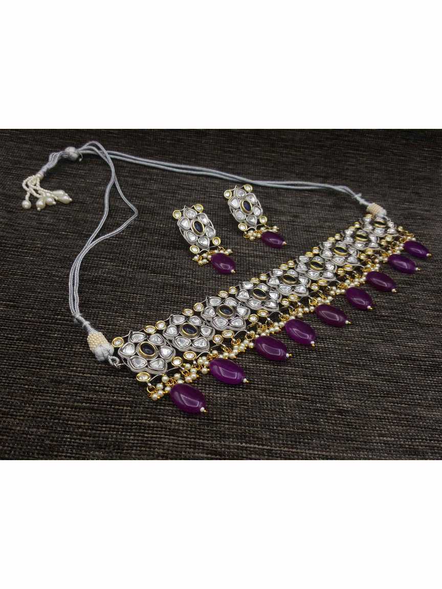 NECKLACE EARRING in ANTIQUE VICTORIAN Style | Design - 20166