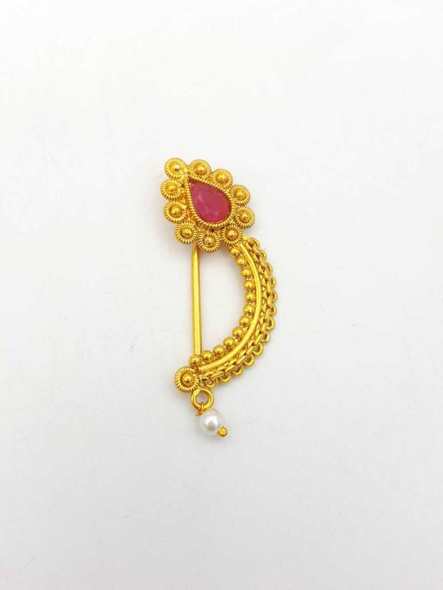 checkered_polki-nose_ring-NRCK19950RBHG