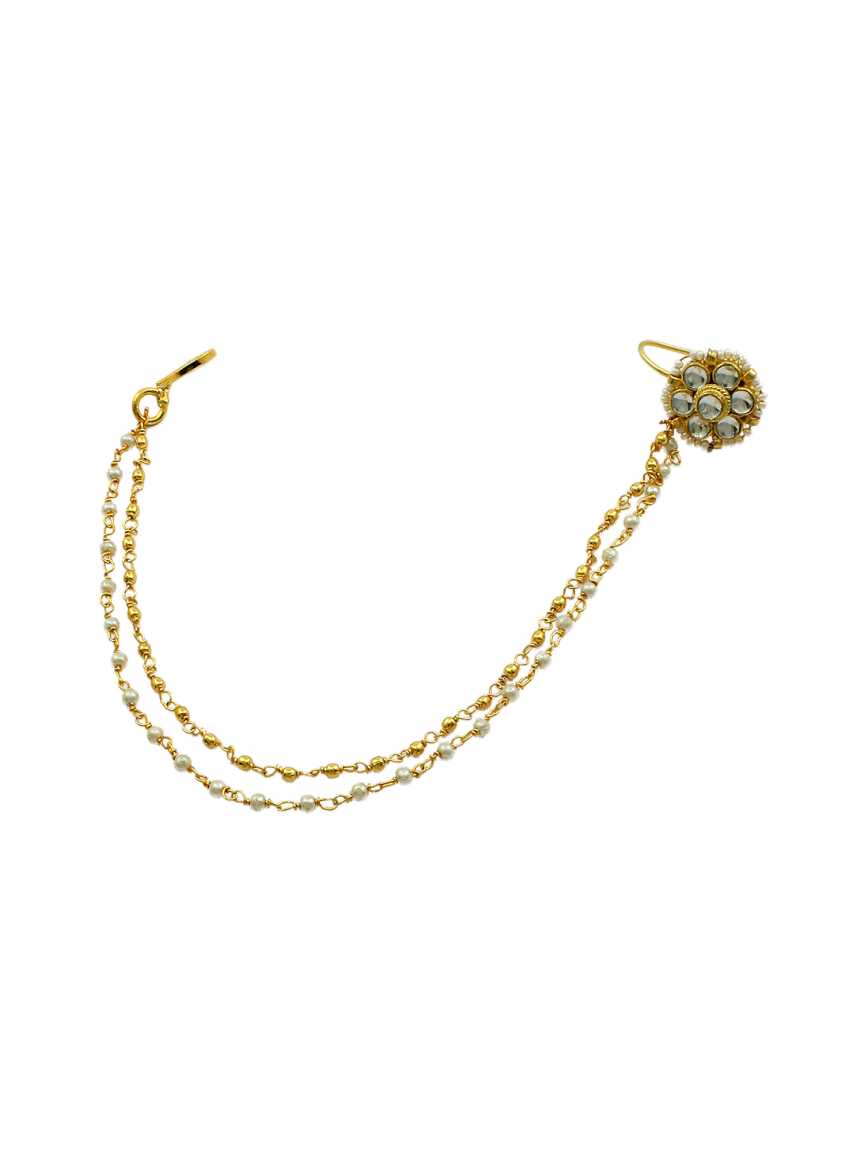 NOSE RING NATH in JADAU KUNDAN Style | Design - 15720