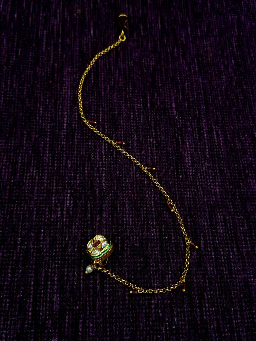 NOSE RING NATH in VILANDI KUNDAN Style | Design - 20051