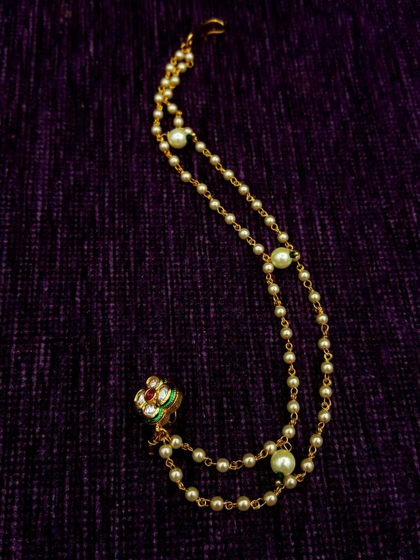 NOSE RING NATH in VILANDI KUNDAN Style | Design - 20052