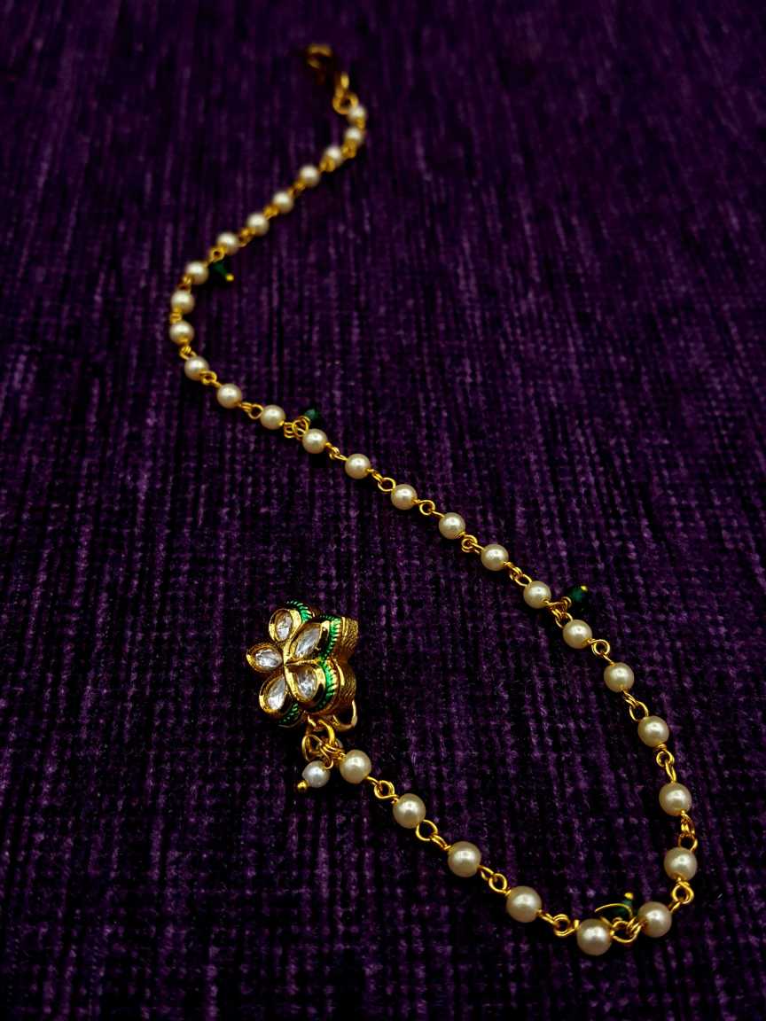 NOSE RING NATH in VILANDI KUNDAN Style | Design - 20055