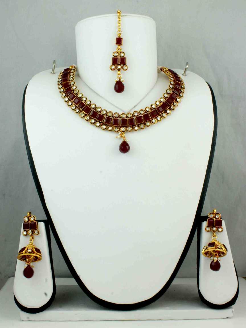 checkered_polki-necklace_er_tk-NTCK10683RBHG