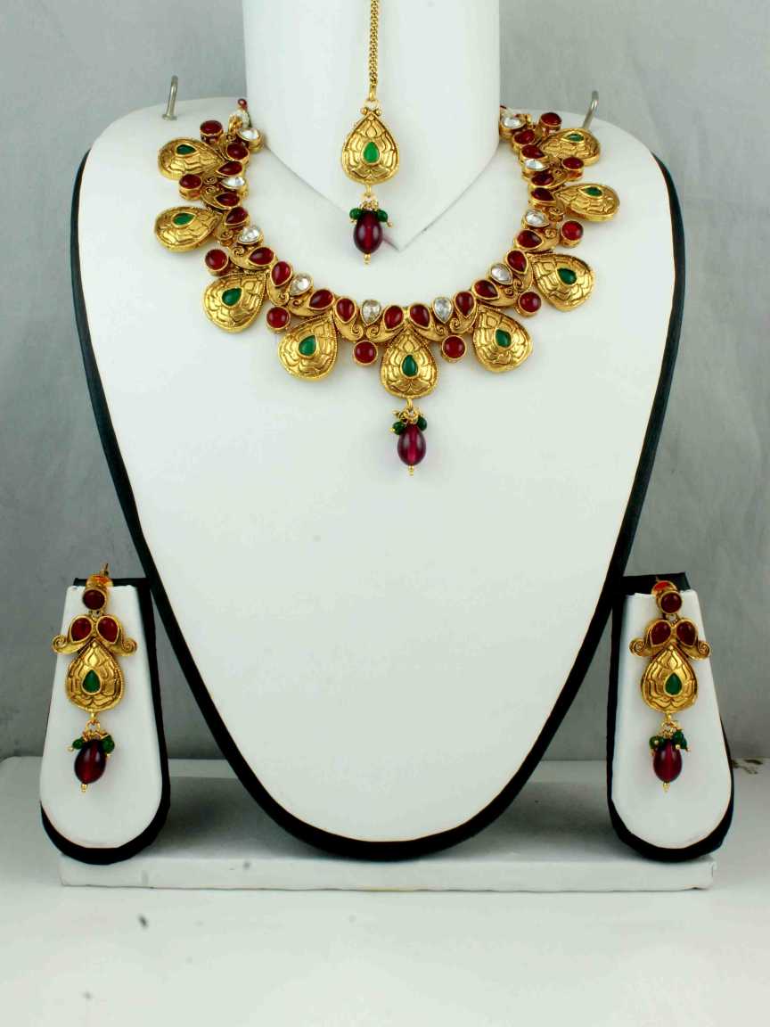 checkered_polki-necklace_er_tk-NTCK10692EMRNHG