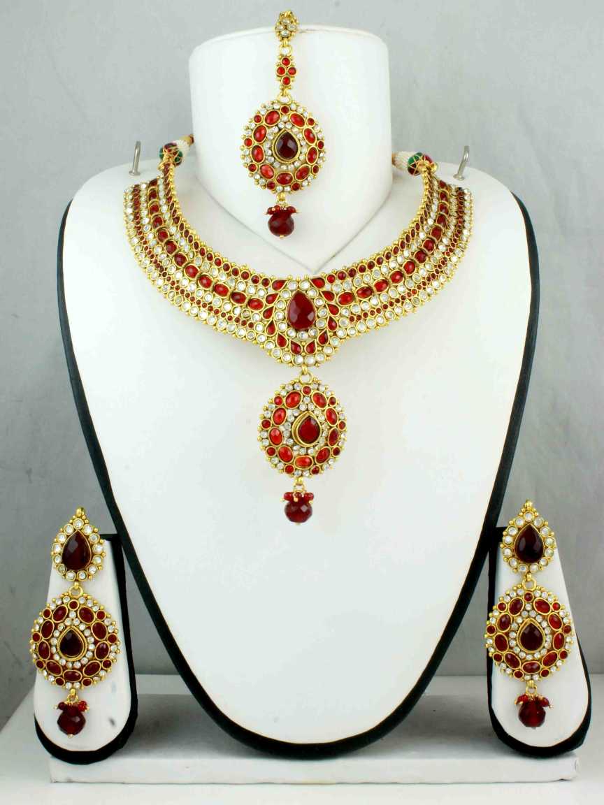checkered_polki-necklace_er_tk-NTCK10700MRHG