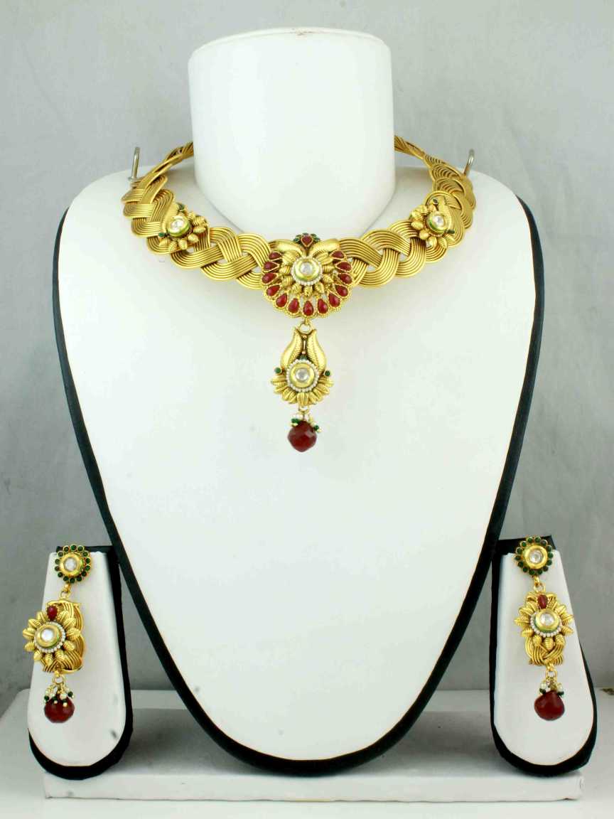 checkered_polki-necklace_er_tk-NTCK10704EYHG