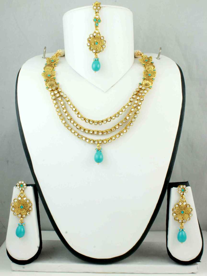 checkered_polki-necklace_er_tk-NTCK10706TQHG