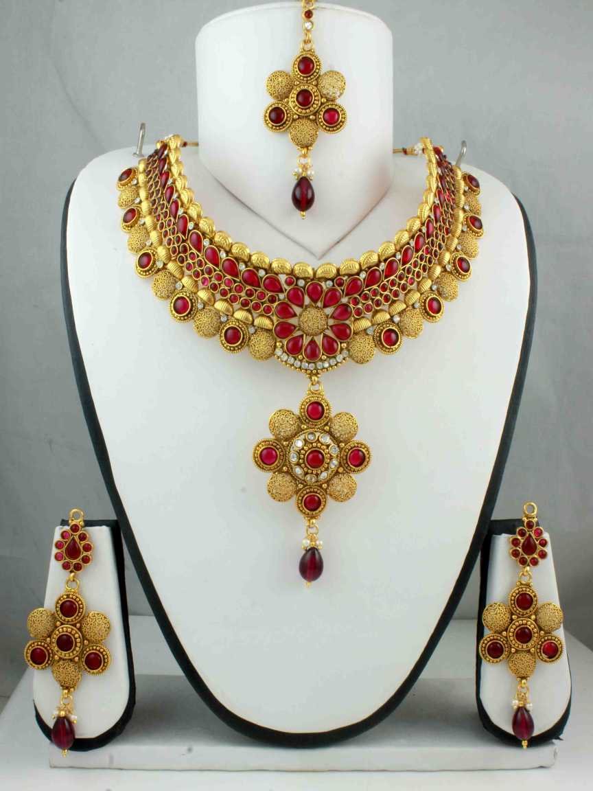 checkered_polki-necklace_er_tk-NTCK10783RNHG