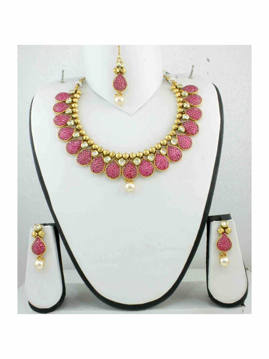 checkered_polki-necklace_er_tk-NTCK11316RNHG