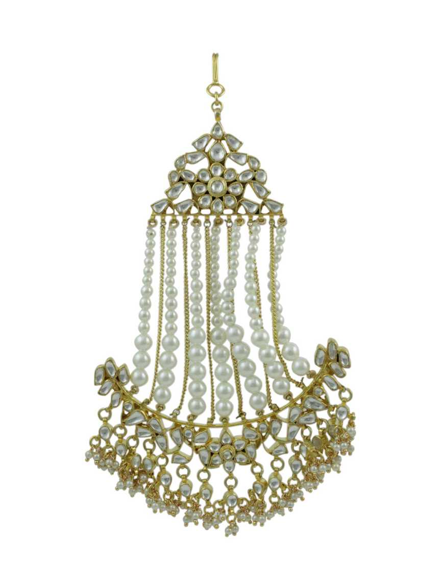 PASSA SIDE JHOOMER in JADAU KUNDAN Style | Design - 12714