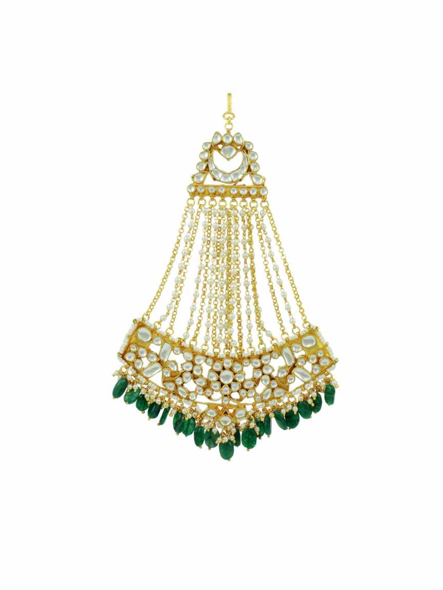PASSA SIDE JHOOMER in JADAU KUNDAN Style | Design - 12724