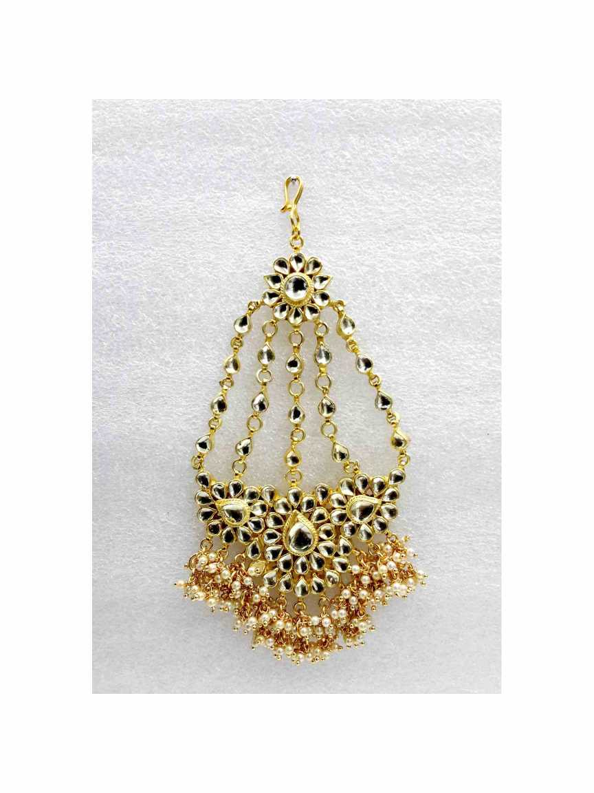 PASSA SIDE JHOOMER in JADAU KUNDAN Style | Design - 13810