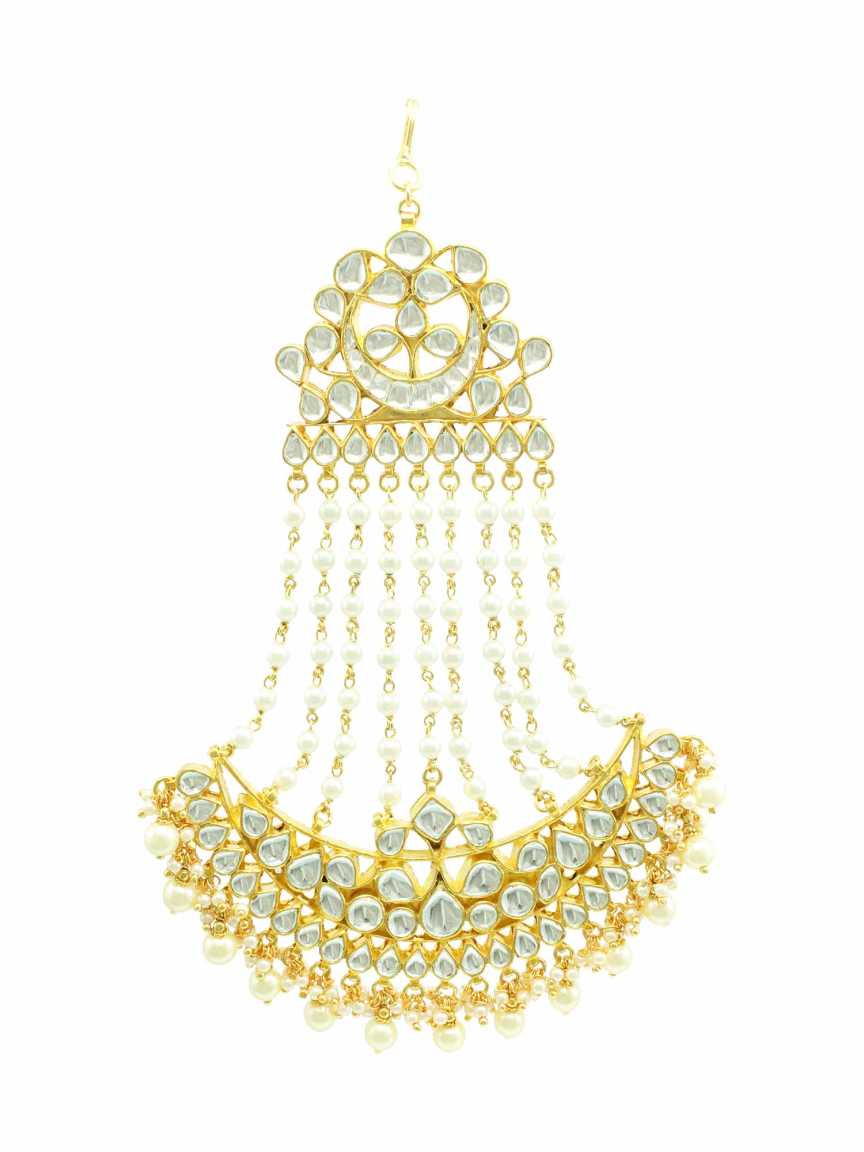 PASSA SIDE JHOOMER in JADAU KUNDAN Style | Design - 17180