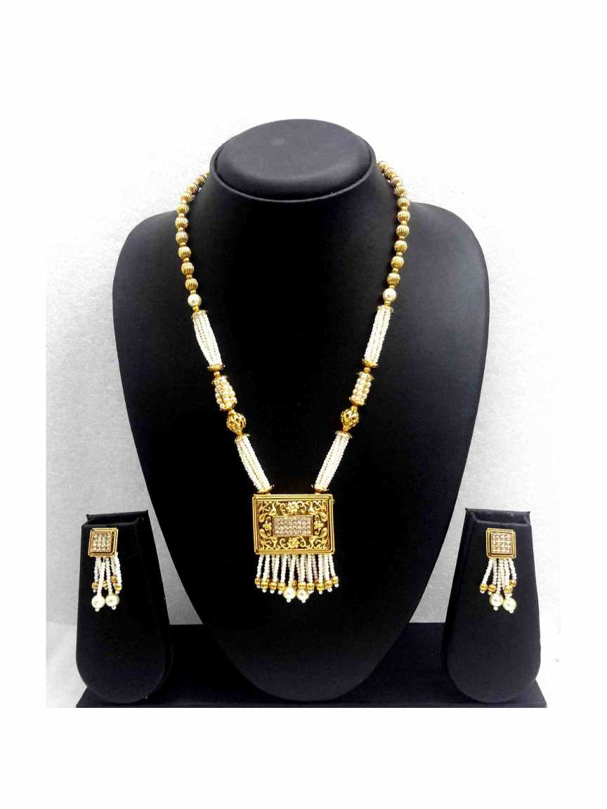 checkered_polki-pendant_earring-PECK13608CPHG
