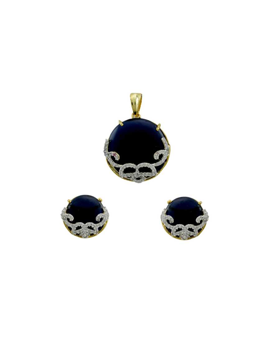 designer-pendant_earring-PEDZ13887BLTT