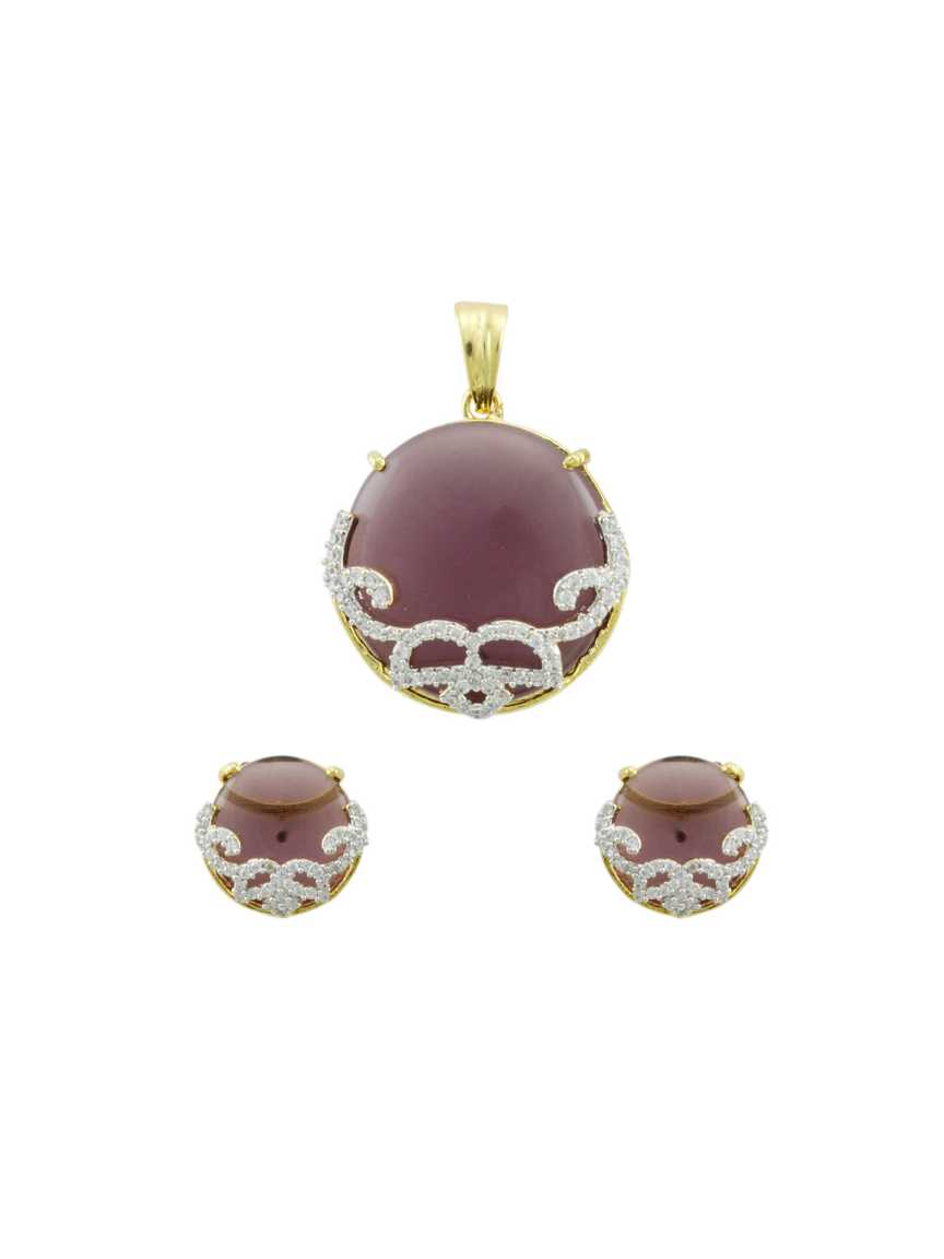 designer-pendant_earring-PEDZ13887PRTT