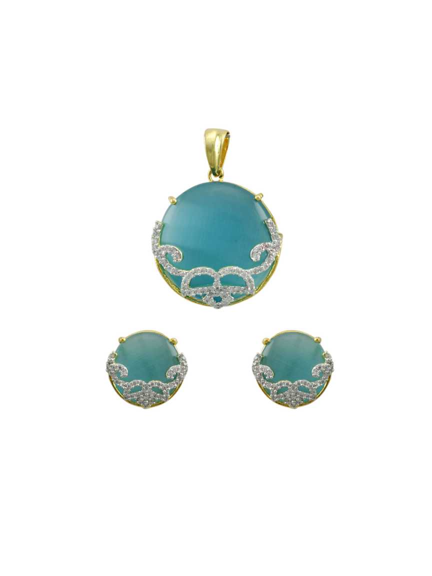designer-pendant_earring-PEDZ13887SBTT