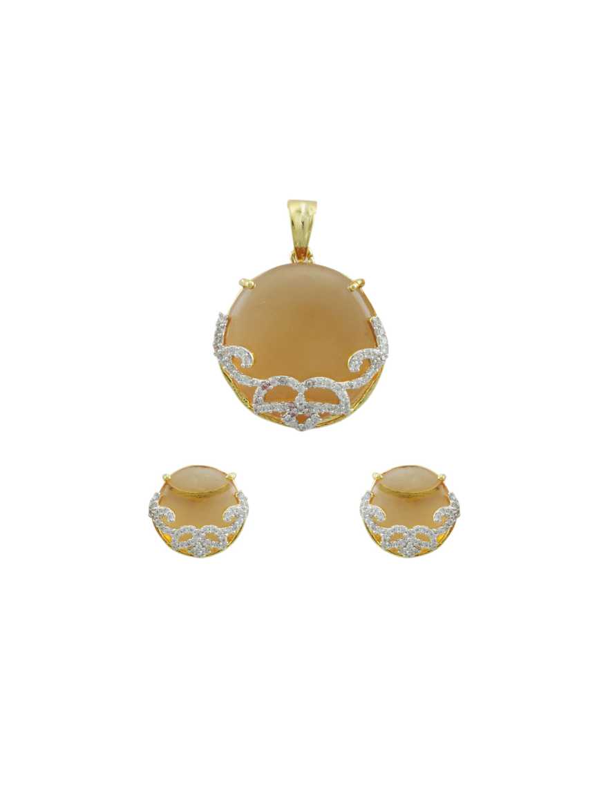 designer-pendant_earring-PEDZ13887TZTT