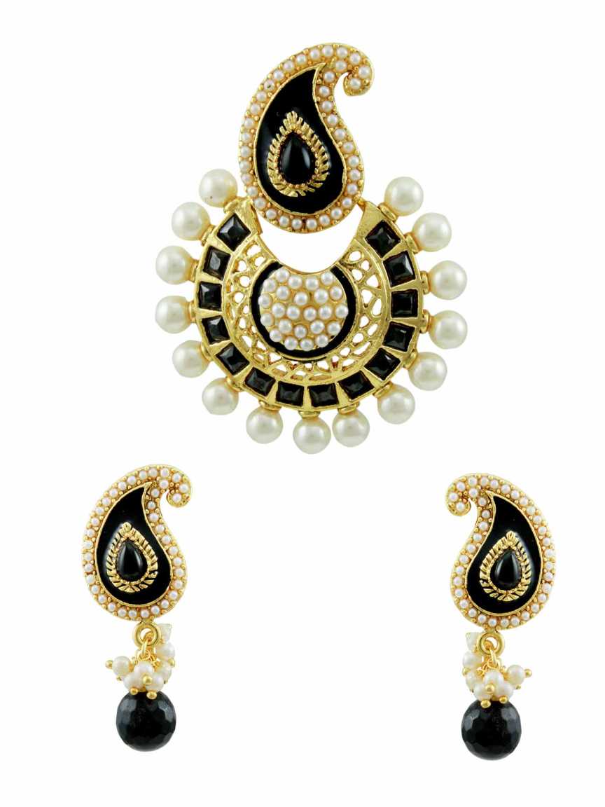 rajwadi-pendant_earring-PERJ10415BKHG