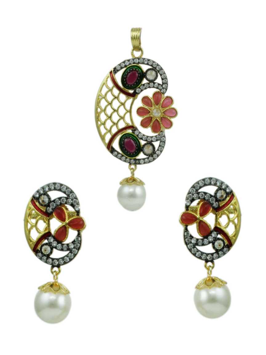 victorian-pendant_earring-PEVR12865RBPLBD