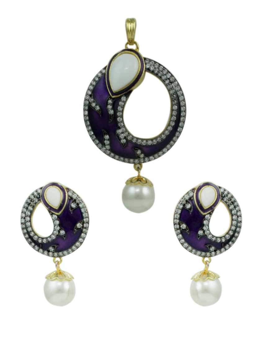 victorian-pendant_earring-PEVR12868WHAMBD