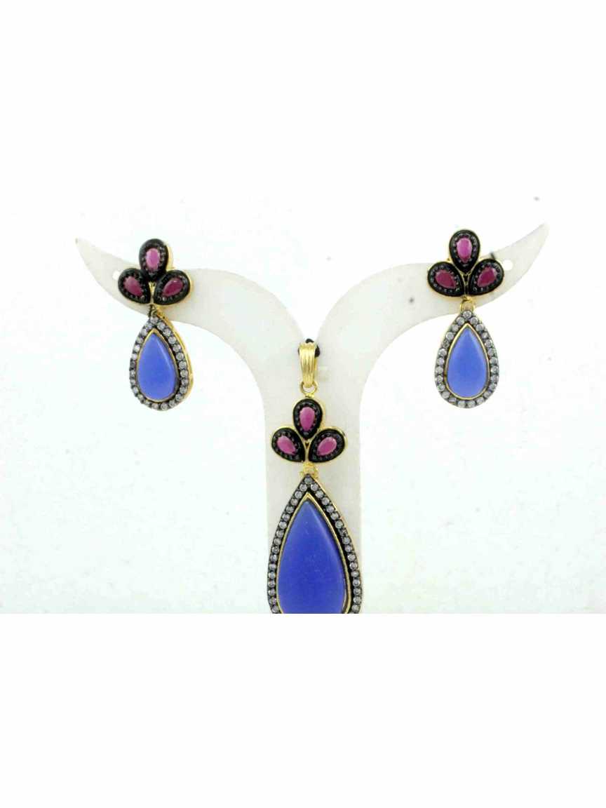 PENDANT EARRING in ANTIQUE VICTORIAN Style | Design - 12912