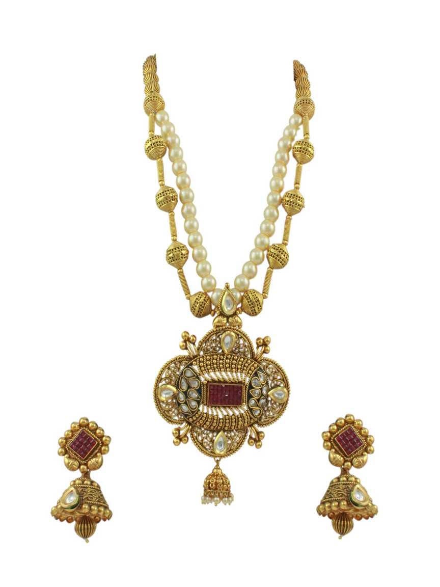 checkered_polki-pendant_er_mala-PMCK11068RBHG