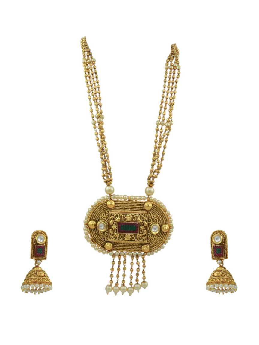 checkered_polki-pendant_er_mala-PMCK11069REHG