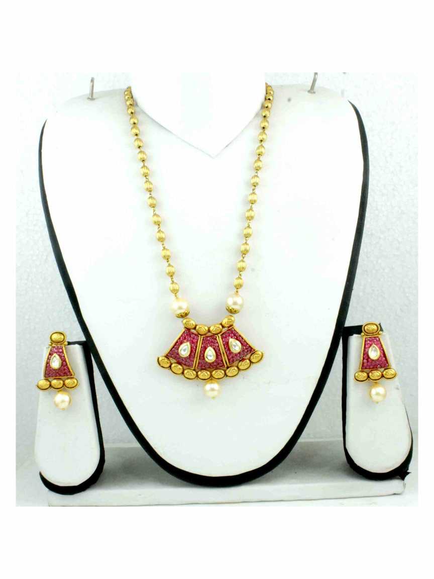checkered_polki-pendant_er_mala-PMCK11640RNHG