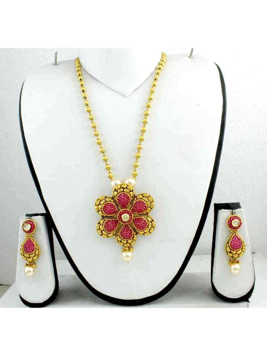 checkered_polki-pendant_er_mala-PMCK12232RBHG