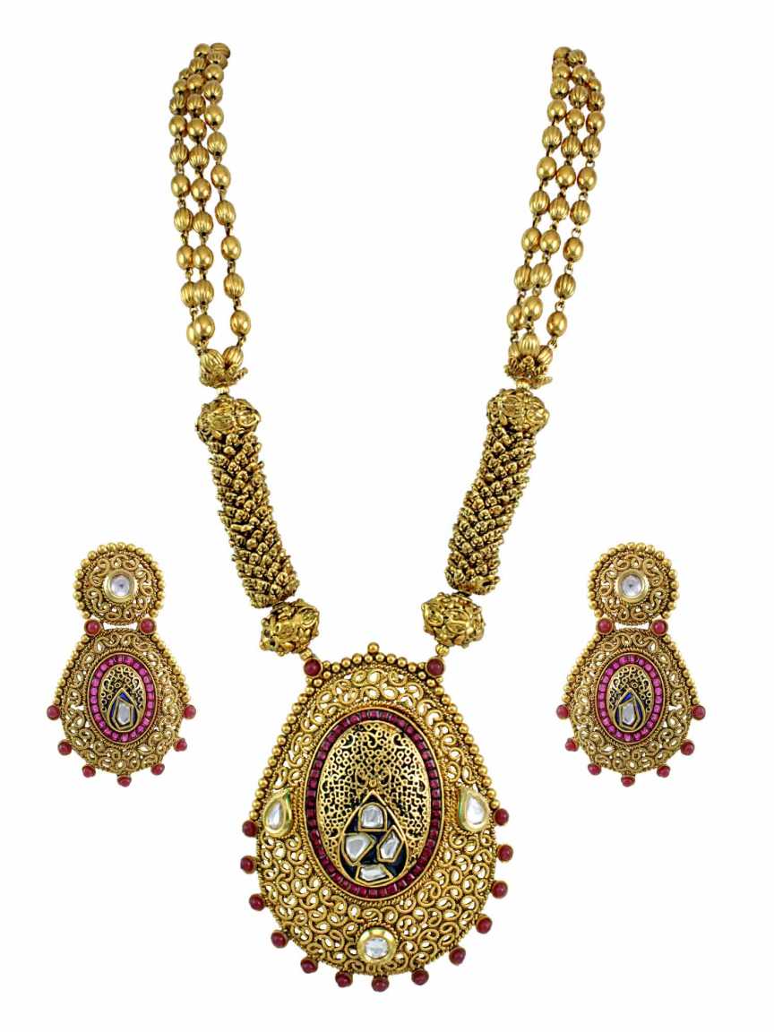 checkered_polki-pendant_er_mala-PMCK14520RBBLHG