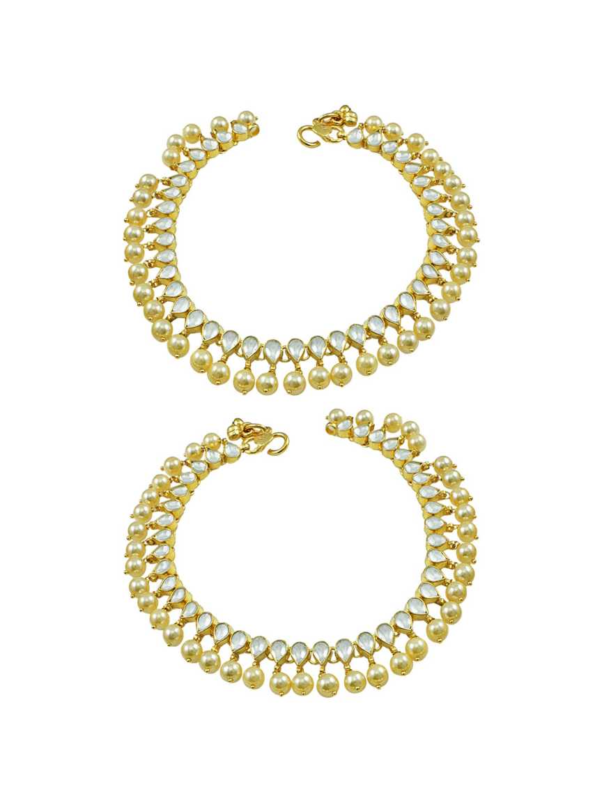 PAYAL ANKLET in JADAU KUNDAN Style | Design - 15318