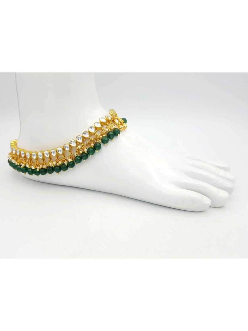 PAYAL ANKLET in JADAU KUNDAN Style | Design - 15801
