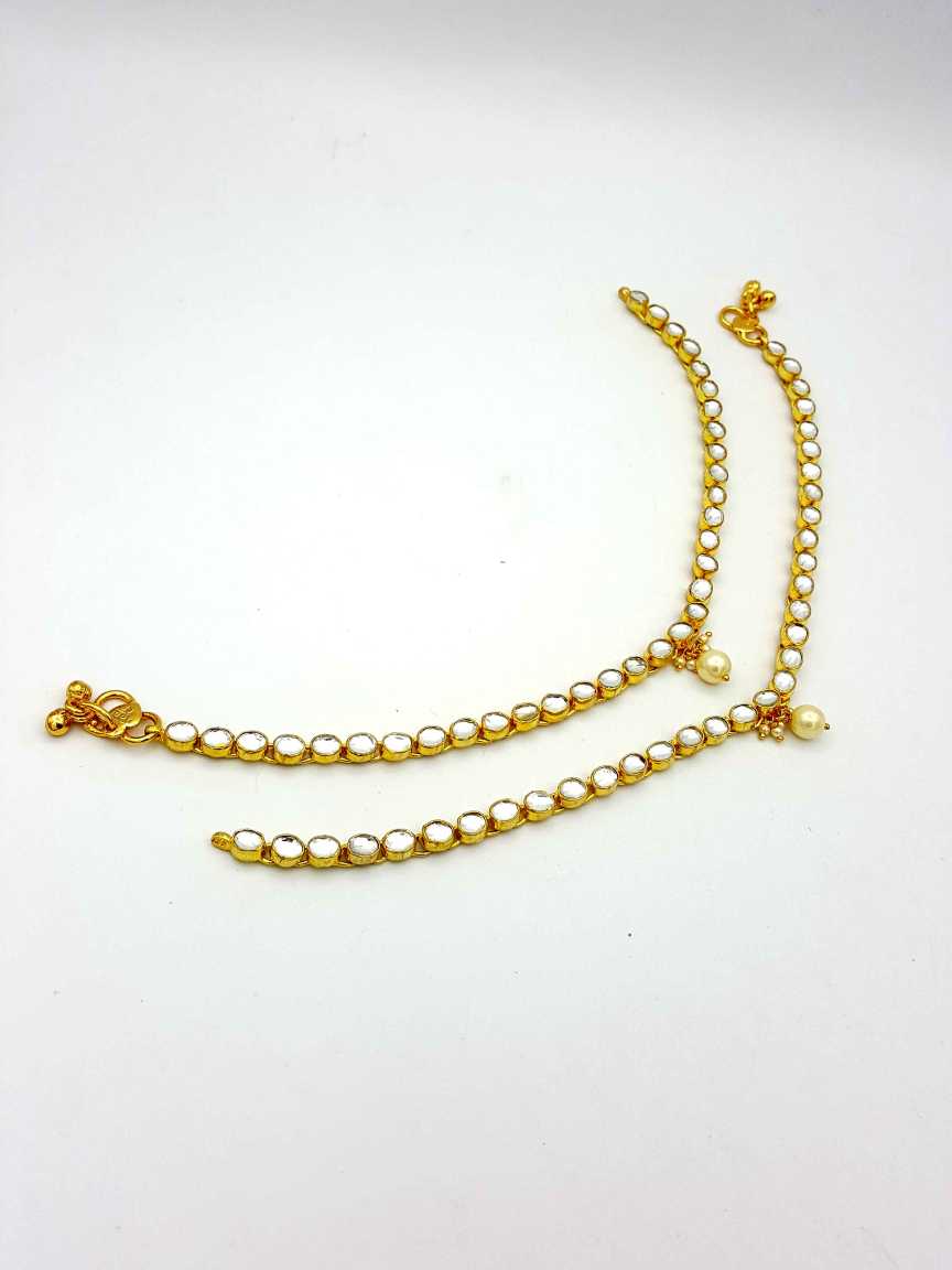 PAYAL ANKLET in JADAU KUNDAN Style | Design - 17960