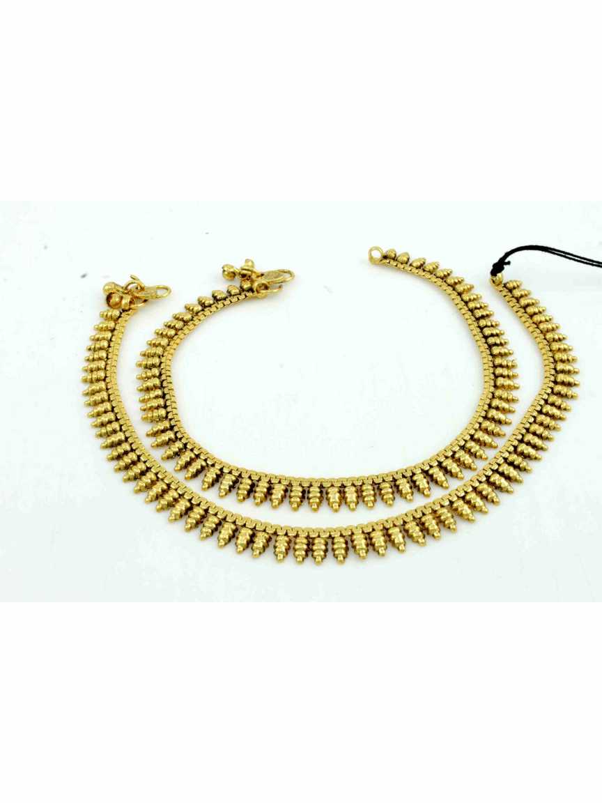 PAYAL ANKLET in GOLD Style | Design - 11911