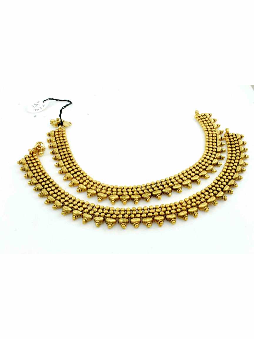 PAYAL ANKLET in GOLD Style | Design - 11935