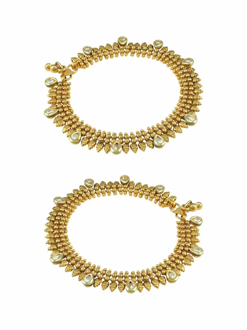 PAYAL ANKLET in GOLD Style | Design - 13378