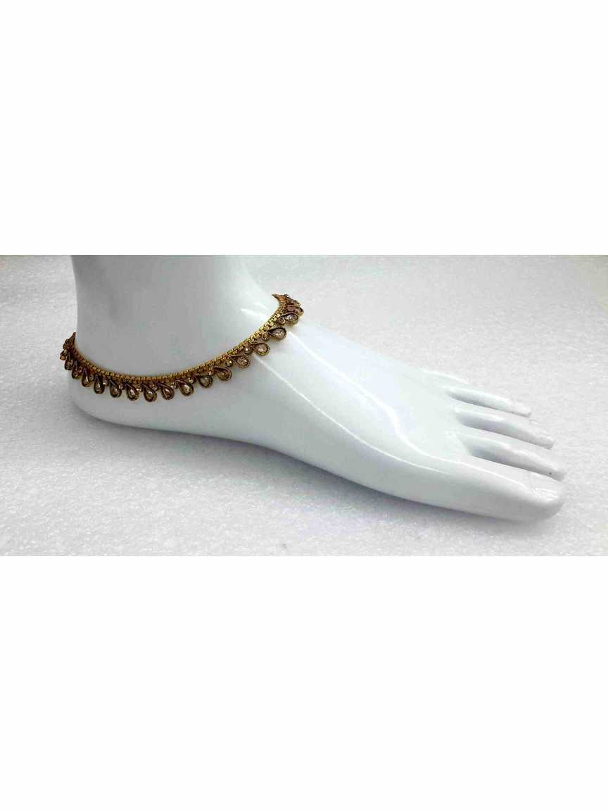 PAYAL ANKLET in GOLD Style | Design - 13520