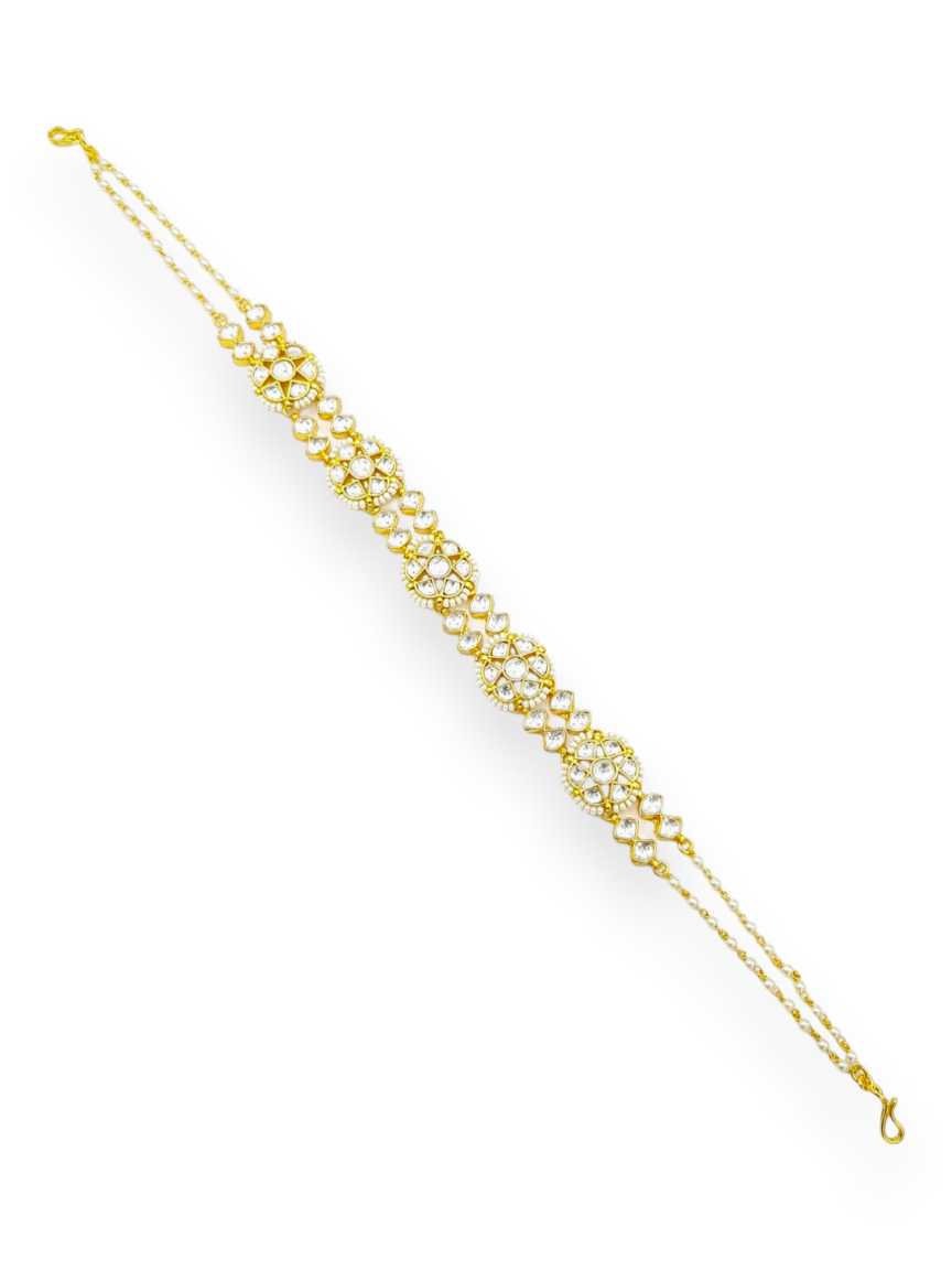 SHEESH PATTI HAIR BAND in JADAU KUNDAN Style | Design - 21219